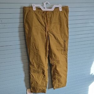 Eddie Bauer Women's Mustard Cargo Pants